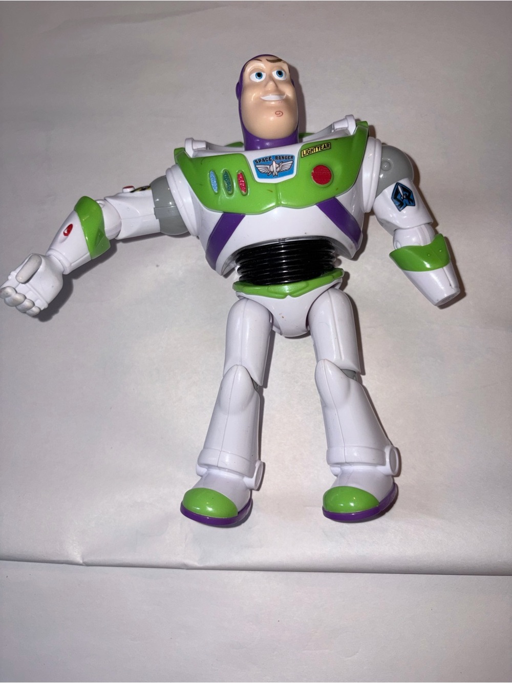 Disney Buzz Lightyear Figure - White, Green & Purple